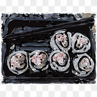 Sushi California Roll Japanese Food Seafood - Cosmetics, HD Png Download