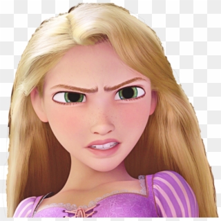 Disney Princess Screencaps Princess Rapunzel Disne - Angry Rapunzel, HD Png Download