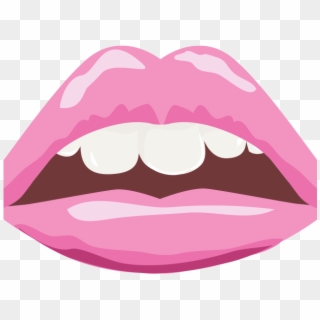 Lips Clipart Human Mouth - Finger Over Lips Png, Transparent Png