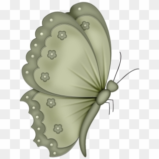 ‿✿⁀butterflies‿✿⁀ - Butterfly Side View Clipart, HD Png Download
