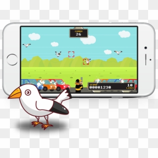 Hyper Seagull Skeet Shooting - Smartphone, HD Png Download