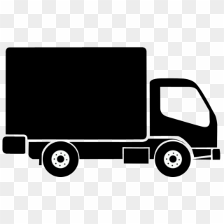 Truck Silhouette Png - Cargo Truck Silhouette Png, Transparent Png