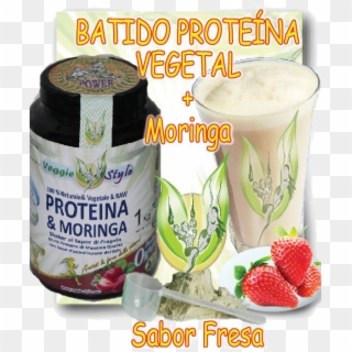 Batido Proteina Vega - Strawberry, HD Png Download