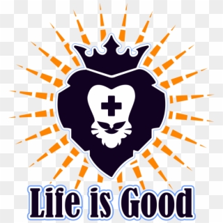 Bold, Serious Logo Design For Life Is Good In United - Emblem, HD Png Download