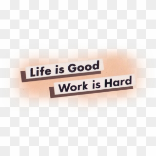 I Designed “good” Into This Image When The Title Says - Signage, HD Png Download
