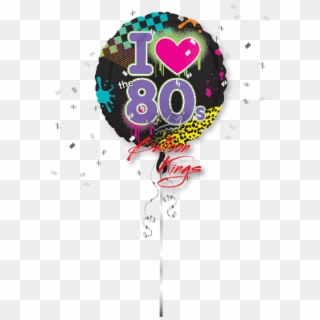 I Love 80s - 80s Balloons, HD Png Download
