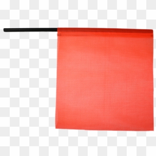 Orange Mesh Flags With Plastic Staff - Coin Purse, HD Png Download