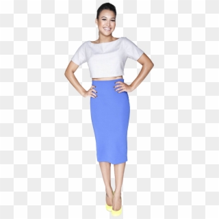 Naya Rivera Png Pic - Pencil Skirt, Transparent Png