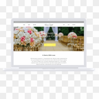 Wedding Planner Website Design - Background Wedding Outdoor Hd, HD Png Download