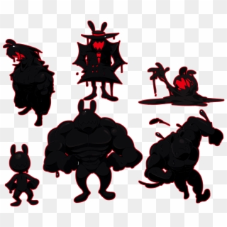 Silhouette Creature Ink - Ink Monster, HD Png Download