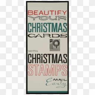 The First Christmas Stamp Design And Remember To Mail - Poster, HD Png Download