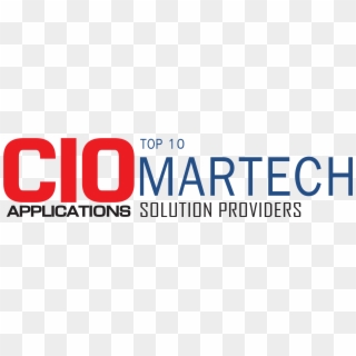 Cio Applications Martech Top 10 Provider - Graphic Design, HD Png Download
