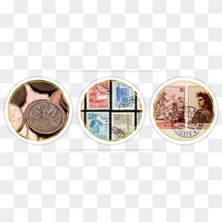 Stamps And Canadian Coins - Quarter, HD Png Download