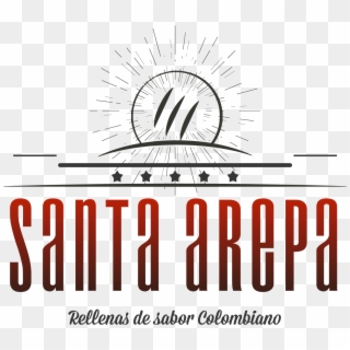 Santa Arepa - Graphic Design, HD Png Download