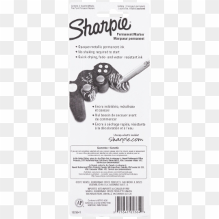 Sharpie Metallic Fine Point Permanent Markers 3/pkg-gold, - Sharpie, HD Png Download