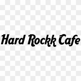 Today's Free Font Of The Day Is Based On The Hard Rock - Hard Rock Cafe, HD Png Download
