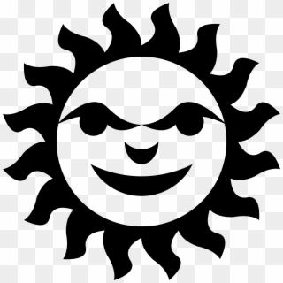 New Svg Image - Sun With Face Svg, HD Png Download