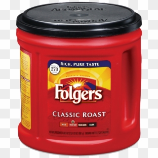 Folgers Coffee 30 Oz, HD Png Download