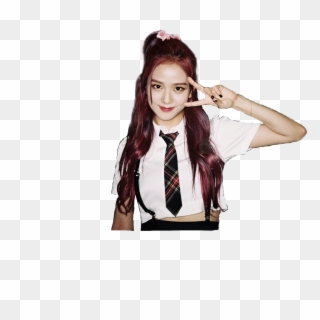 #kimjisoo #jisoo #blackpink #kpop #korean #freetoedit - Cute Black Pink Jisoo, HD Png Download