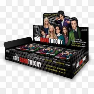 The Big Bang Theory Trading Cards Seasons 6 & - Big Bang Theory Cards, HD Png Download