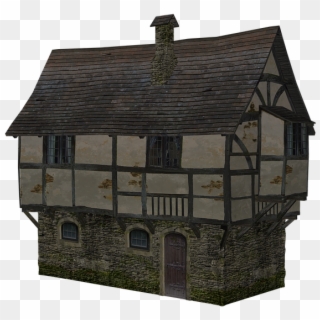 Fachwerkhäuser Middle Ages Building Truss Houses - Building, HD Png Download