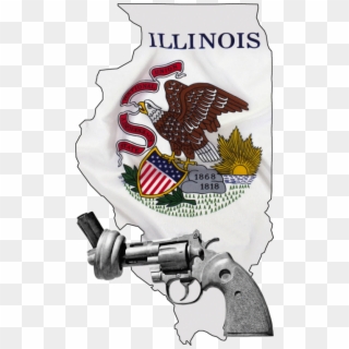 News Came This Evening That The Illinois Legislature - Big Illinois State Flag, HD Png Download