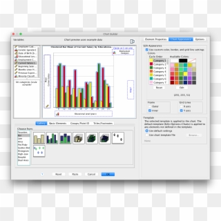Chartbuilder Ui - Spss 16, HD Png Download