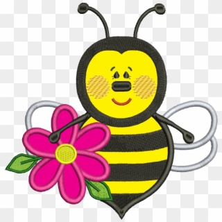 Bumble Bee Daycare Logo Suitable For Childcare Uniform - Honeybee, HD Png Download