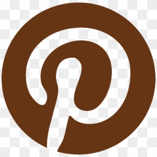 Facebook Pinterest Twitter Youtube Instagram - Gray Pinterest Logo, HD Png Download