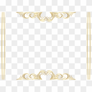 Gold Clipart Banner - Heart, HD Png Download