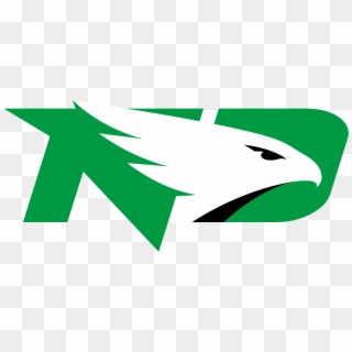 North Dakota Fighting Hawks Logo Vector, HD Png Download