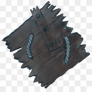 Wooden Larp Ork Shield - Leather, HD Png Download