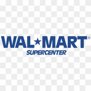 Wal Mart Supercenter Logo Png Transparent - Walmart, Png Download