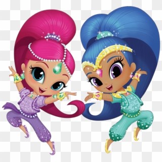 At The Movies - Shimmer And Shine Happy Birthday, HD Png Download