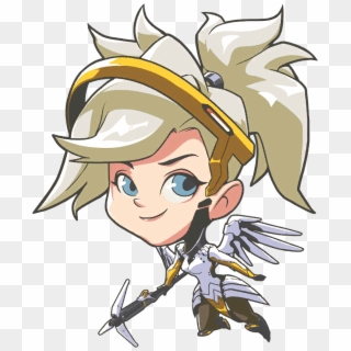 Mercy Png - Overwatch Mercy Cute Spray, Transparent Png
