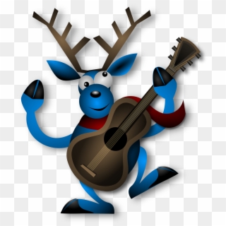 This Free Icons Png Design Of Dancing Reindeer 1, Transparent Png