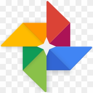 Open - Google Photos Icon Png, Transparent Png