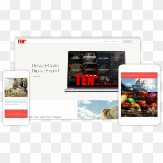 Ux Designer And Art Director, Jason Wu's Portfolio - Website, HD Png Download