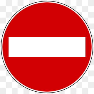 Italian Do Not Enter Sign - Traffic Signs, HD Png Download