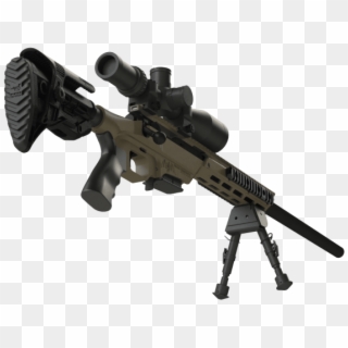 Download Animated Sniper Clipart Png Photo - Assault Rifle, Transparent Png