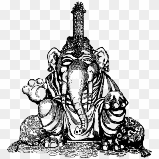 All Photo Png Clipart - Drawing Of Elephant God, Transparent Png