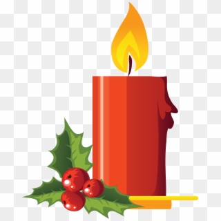 Candles Png Images Free Download, Candle Png Image - Clipart Christmas Candle Png, Transparent Png