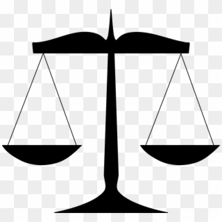 Law Scale Png - Symbol Scales Of Justice, Transparent Png