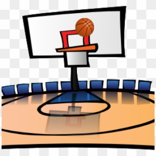 Gallery Of Court Clipart Grey Gavel Cartoon Png Image - Basketball Half Court Clipart, Transparent Png