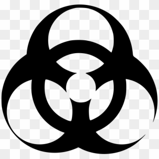 Biohazard Symbol Png - Placa De Lixo Infectante, Transparent Png