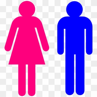 Symbol Male And Female Clip Art At Clker Com Vector - Male And Female, HD Png Download