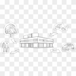 Download Pre-cutout People, Trees, And More For Your - Car Entourage Architecture, HD Png Download