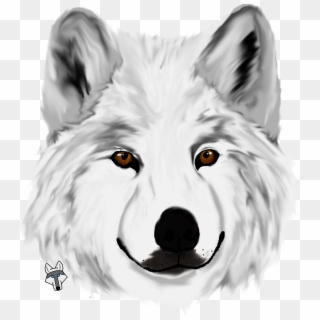 White Wolf Designed By P - Canis Lupus Tundrarum, HD Png Download