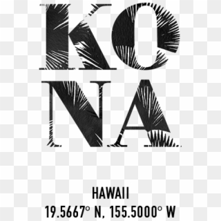 Graphic Design Hawaii Logo, Kona Hawaii, Logos, Typography - Graphic Design, HD Png Download