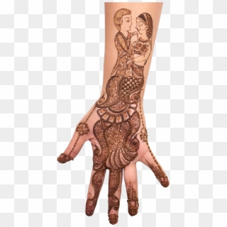 Latest Mehndi Designs For Karva Chauth, HD Png Download